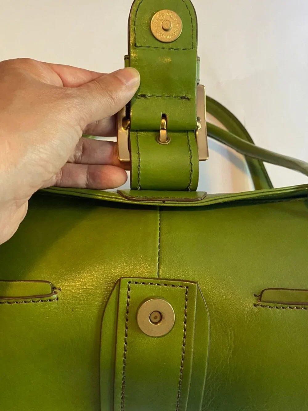 Maxx Leather Top Handle Bag